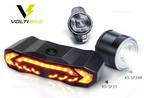 Kit de luces para bicicleta KS-SF34R y KS-SF31 con control remoto