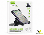 Soporte de celular Green Lyca G-1074 para manillar de bicicleta