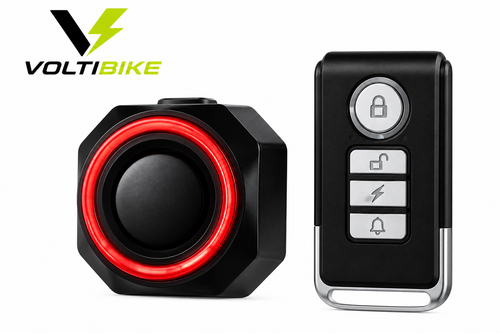 Alarma y luz trasera para bicicleta KS-SF33R Voltibike con control remoto