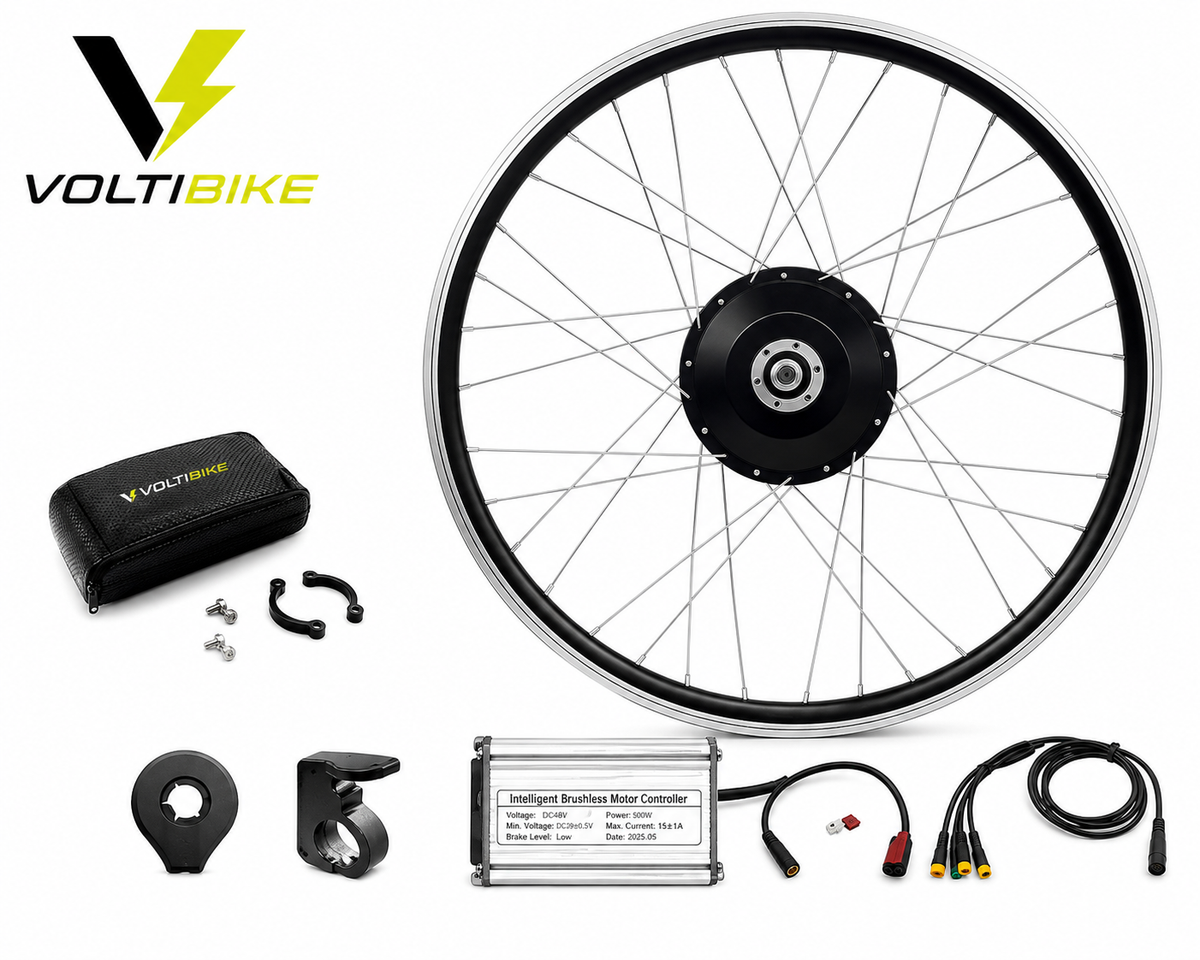 Kit de conversión GP-G24R Voltibike con rueda motorizada y controlador